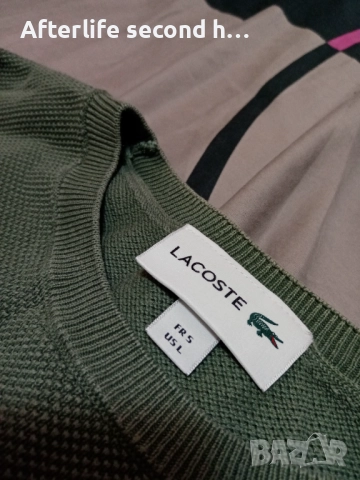 Lacoste Мъжка блуза, снимка 2 - Блузи - 52738155