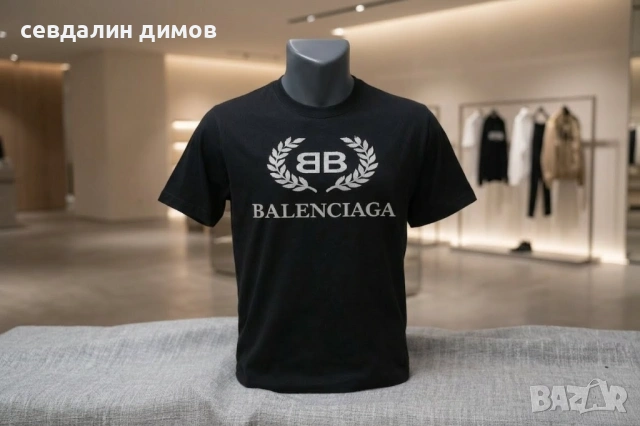 Стилна тениска с бродерия, снимка 2 - Тениски - 53904700