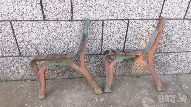 Чугунени крака за пейка - масивни 