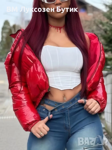 ❄️ Луксозно яке за зимата – зашеметяваща визия и топлина! ❄️, снимка 3 - Якета - 52342839