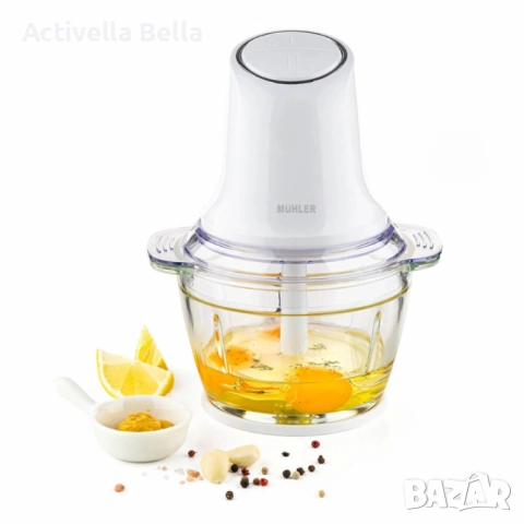 Мини чопър Muhler MCH-5088 – Мели, реже и пасира за секунди, снимка 6 - Чопъри и пасатори - 52573740