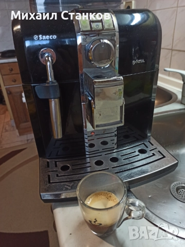 Кафе автомат Саеко Синтия работи добре и прави хубаво кафе , снимка 3 - Кафемашини - 52056174