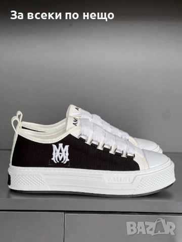 Amiri Мъжки Черни Маратонки🔝Мъжки Спортни Обувки Амири🔝Кецове Код E952, снимка 4 - Маратонки - 51994643