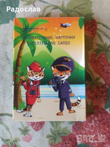 Аерофлот комплект занимателни игри , снимка 7 - Образователни игри - 52255128