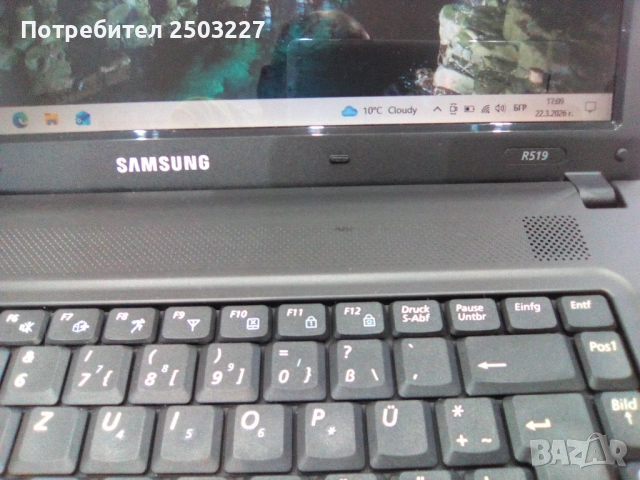SAMSUNG R519 MODEL:NP-R519 - 2 ПРОЦЕСОРА, снимка 9 - Лаптопи за дома - 53939032