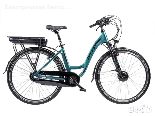 Градски електрически велосипед MTF City 1.4 – Bafang 55 Nm, до 140 км 2 години гаранция, снимка 3 - Велосипеди - 56197533