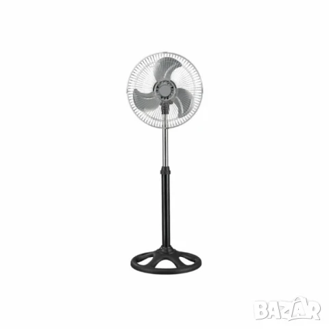 Вентилатор Rosberg, 45W, 30 см, Черен