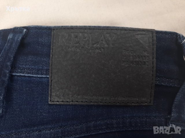 Replay Anbass - Оригинални мъжки дънки размер 30, снимка 7 - Дънки - 51946606