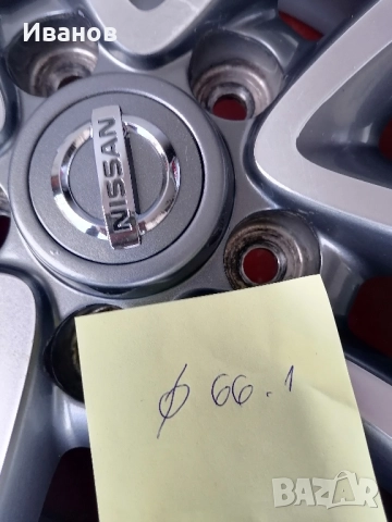 оригинални джанти 17" 5х114.3 Nissan Juke , снимка 10 - Гуми и джанти - 52281378