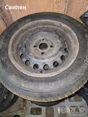 Hankook 185 65 R14 зимни гуми, снимка 3 - Гуми и джанти - 52883778