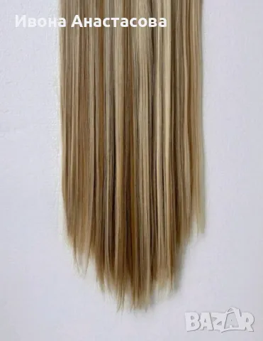 Синтетична Коса 22 инча, снимка 2 - Продукти за коса - 47359761