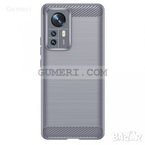 Xiaomi 12 Pro - Противоударен Силиконов Гръб - Карбон, снимка 14 - Калъфи, кейсове - 36541316
