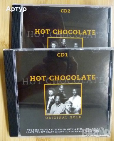 2CD Hot Chocolate - Original gold, снимка 3 - CD дискове - 37972284