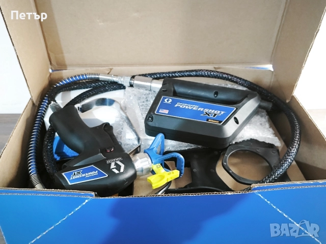 Пистолет за боядисване Graco Powershot XT със смарт дисплей, снимка 2 - Други инструменти - 52375059