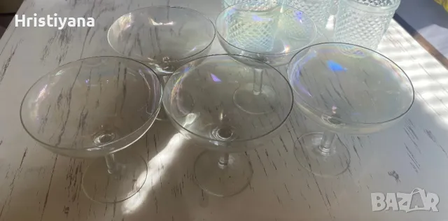 Комплекти стъклени чаши, снимка 3 - Чаши - 49589526