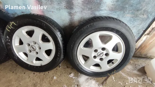 Гуми с джанти 15 5х110 opel astra zafira , снимка 9 - Гуми и джанти - 49943742