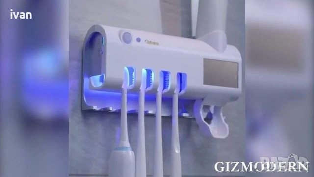 автоматичен диспенсър за паста за зъби и ултравиолетов стеризатор. , снимка 3 - Други - 42622324