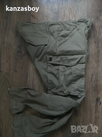 g-star rovic zip 3d regular tapered - мъжки карго панталон ОТЛИЧНО !!!ГОЛЯМ РАЗМЕР!!! 38, снимка 7 - Спортни дрехи, екипи - 48523462