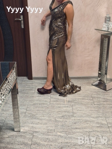 Елегантна дамска рокля , снимка 4 - Рокли - 52859695