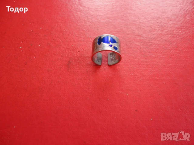 Страхотен пръстен с емайл Regalo Deyer