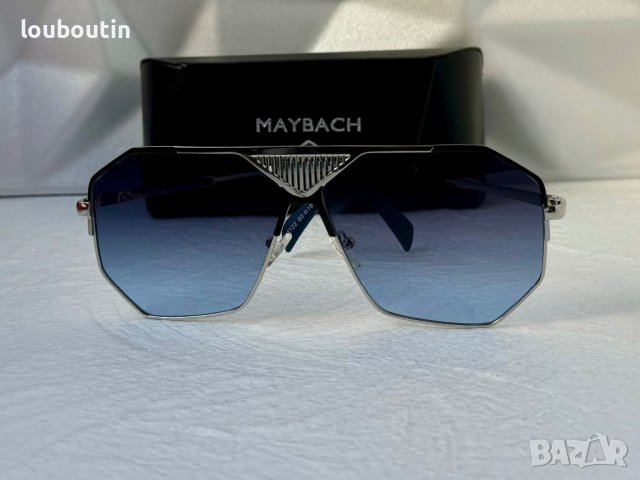 Maybach 2024 мъжки слънчеви очила маска 6 цвята, снимка 6 - Слънчеви и диоптрични очила - 44499768