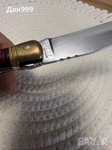 Френски сгъваем нож Laguiole, снимка 5 - Ножове - 53901640