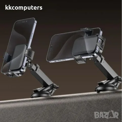 Стойка за Автомобил Yesido C267 / Черен / Баркод : 2404664, снимка 2 - Селфи стикове, аксесоари - 56083708