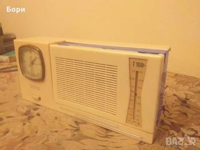 VEB  STERN TZ 10  T 100 Часовник с радио, снимка 4 - Радиокасетофони, транзистори - 29186586