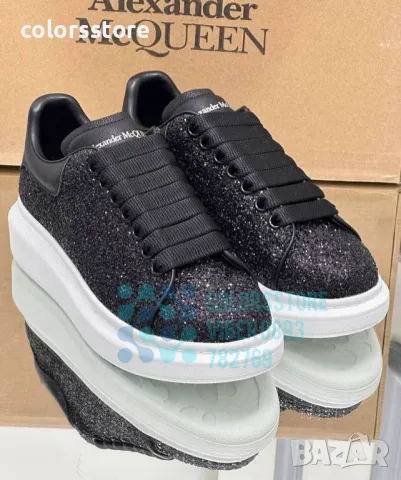 Дамски брокатени кецове  Alexander McQueen-Br 674m, снимка 3 - Кецове - 45742264