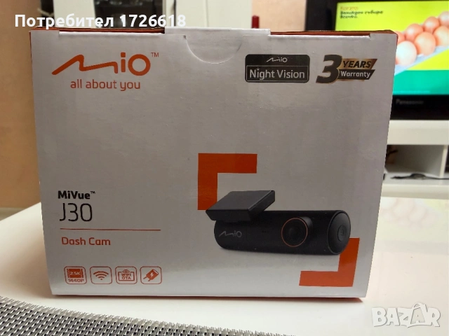 Видеорегистратор MiVue J30 + Памет карта 128 GB, снимка 2 - Аксесоари и консумативи - 54151398
