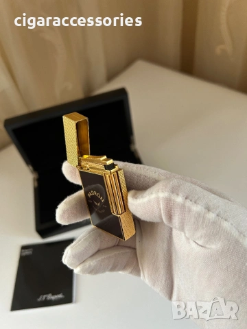 S.T. Dupont Ligne 2 Padron – запалка с два пламъка, снимка 6 - Запалки - 53215473