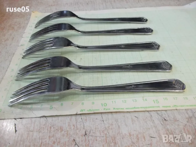 Лот от 5 бр. вилици нови, снимка 6 - Прибори за хранене, готвене и сервиране - 48741809