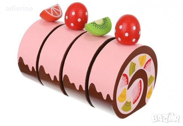 Детска игра Кутия със сладости, игра със сладкиши, игра кондитор, дървена, много сладкиши, снимка 7 - Играчки за стая - 34165127