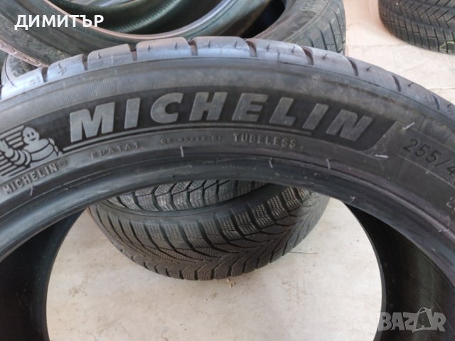 4 бр.почти нови гуми Michelin 255 40 18 dot4418 Цената е за брой!, снимка 5 - Гуми и джанти - 44289250