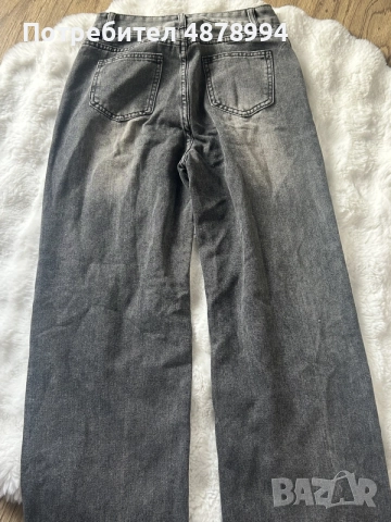 Дънки тип Wide leg, снимка 2 - Дънки - 56416466