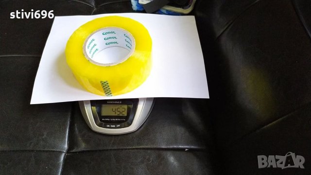 Тиксо 4.5 см. Прозрачно. Ново.-- 453 грама. БЕЗПЛАТНА ДОСТАВКА, снимка 5 - Друго - 29441695