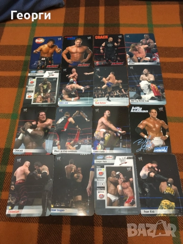 96 карти с кечисти (6 серии) WWE, WWF, WW, Smack Down, RAW, Wrestler кеч, снимка 10 - Колекции - 52467685