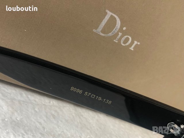 Dior 2023 дамски слънчеви 2 цвята черни прозрачни , снимка 11 - Слънчеви и диоптрични очила - 40474436