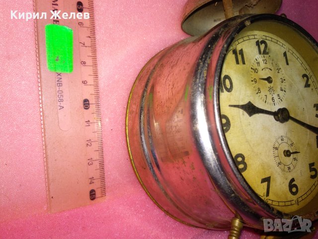 JUNGHANS PREMIERE QUALITE Стар ЦАРСКО ВРЕМЕ КОЛЕКЦИОНЕРСКИ НЕМСКИ БУДИЛНИК ЮНГХАНС РЯДЪК МОДЕЛ 43627, снимка 7 - Антикварни и старинни предмети - 44466440