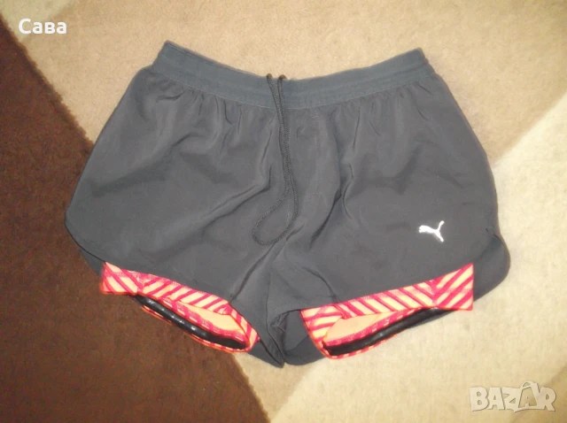Шорти NIKE ,PUMA  дамски,М  /шарен и тъмносив/, снимка 8 - Спортни екипи - 36991480