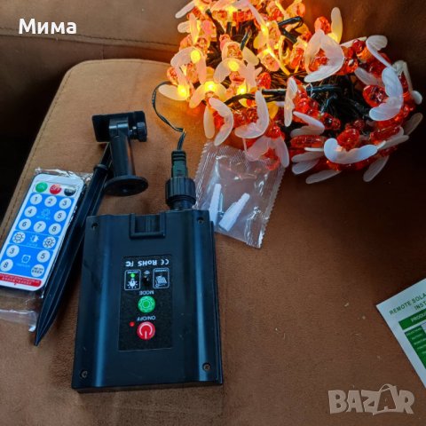 Соларни лампички пчелички, снимка 8 - Соларни лампи - 37471781