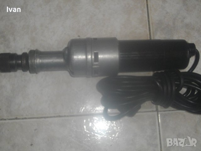 Немски Старо Качество Прав Шлайф-BOSCH-GEMANY-220 Волта/110 Вата-ф10мм-Отличен-360мм-Алумин/Бакелит, снимка 5 - Други инструменти - 42427812