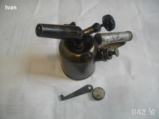 МИНИ БЕНЗИНОВА ГОРЕЛКА ТИП ЛАМПА LAHNEL СТАРО КАЧЕСТВО ФРЕНСКА ОТЛИЧНА , снимка 6 - Други инструменти - 48234378