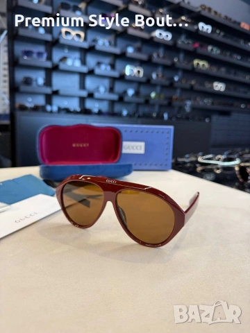 Очила + висок клас калъф + на марката кутия + сертификат + кърпичка Gucci miu miu tom ford prada