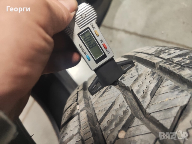 2бр.зимни гуми 195/60/16C Hankook, снимка 2 - Гуми и джанти - 52462859