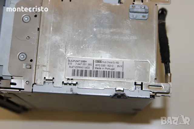 CD RADIO Audi A3 8P (2003-2008г.) 8P0035152C / 8P0 035 152 C, снимка 5 - Аксесоари и консумативи - 48457892