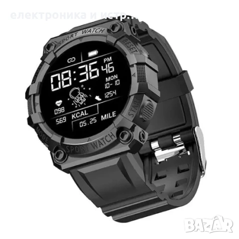 Смарт часовник - Спортен дизайн 1,44" дисплей и много функции 