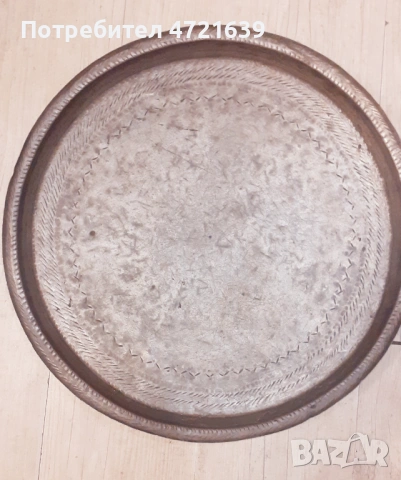 Софра медна кована , снимка 6 - Антикварни и старинни предмети - 53259781