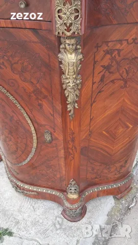 Шкаф ретро с мрамор Империя, снимка 12 - Шкафове - 56384125