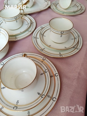 Aynsley 1905г костен сервиз , снимка 5 - Антикварни и старинни предмети - 53923310